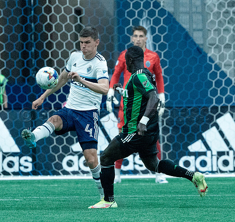 Wesley Shaw Austin FC at Vancouver Whitecaps FC Vancouver 20221001 -127107