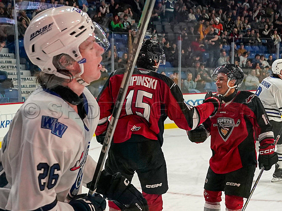 Wes Shaw Vancouver Giants make a 3rd period push to take the Wenantchee Wild 20250103 -275514