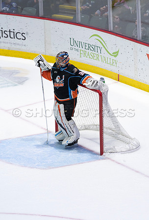 Abbotsford Canucks defeat San Diego Gulls 4-2 on Sunday, Jan 23, 2022 at Abbotsford Centre.