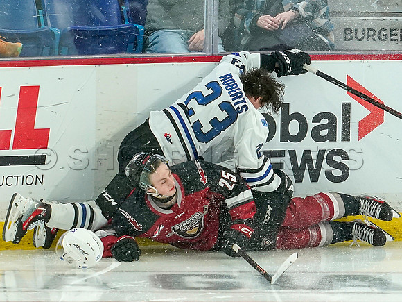 Wes Shaw Vancouver Giants make a 3rd period push to take the Wenantchee Wild 20250103 -274447