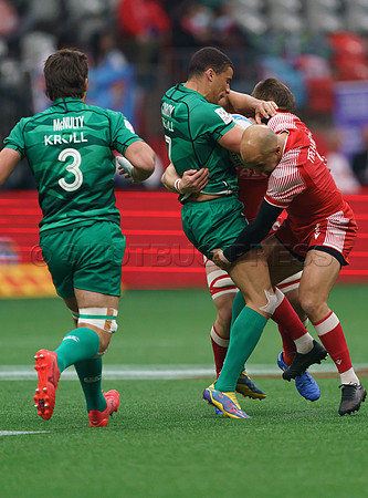 Vancouver, Canada, 17th April, 2022. Canada Sevens at BC Place