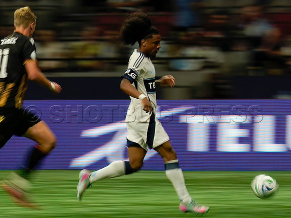 Wes Shaw Shotbug Press Valour FC at Vancouver Whitecaps - 173196