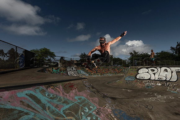 Feb 19, 2022, Sunset Beach Skatepark, North Shore, Oahu