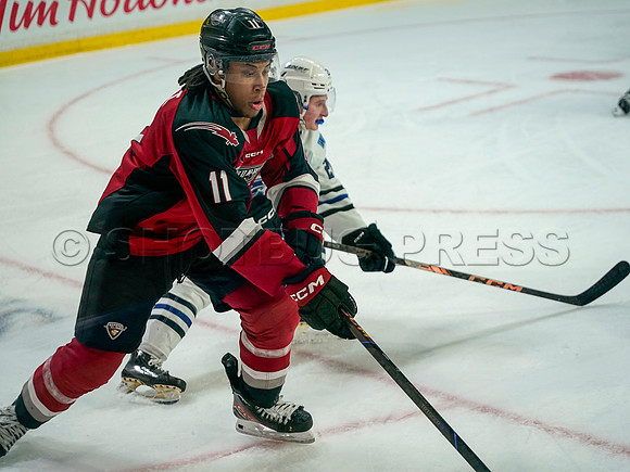 Wes Shaw Vancouver Giants make a 3rd period push to take the Wenantchee Wild 20250103 -275669