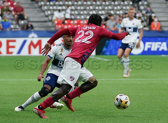 Vancouver Whitecaps FC take a 1-0 win vs Dallas FC, Saturday, September 25, 2021 at BC Place in Vancouver, BC, Canada.
