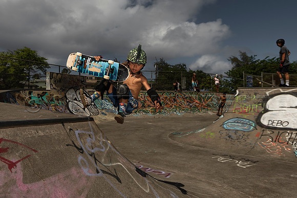 Feb 19, 2022, Sunset Beach Skatepark, North Shore, Oahu