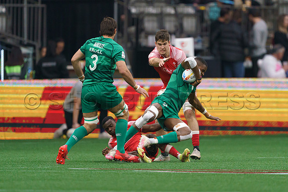 Vancouver, Canada, 17th April, 2022. Canada Sevens at BC Place