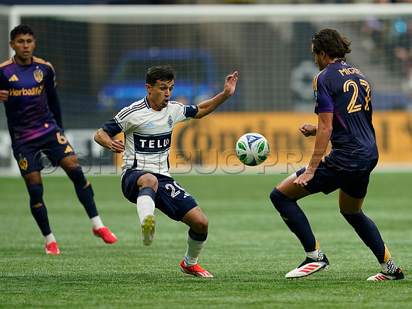 March 2, 2025 LA FC fall to the Vancouver Whitecaps FC 2-1 at BC Place in Vancouver, BC,