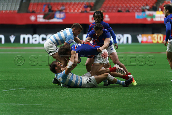 Highlights of the Canada Sevens Rugby at BC Place, Saturday, April 16, 2022