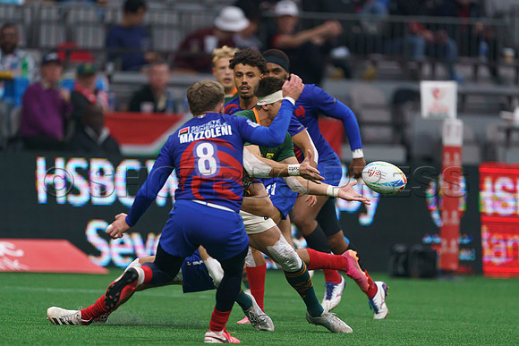 Vancouver, Canada, 17th April, 2022. Canada Sevens at BC Place