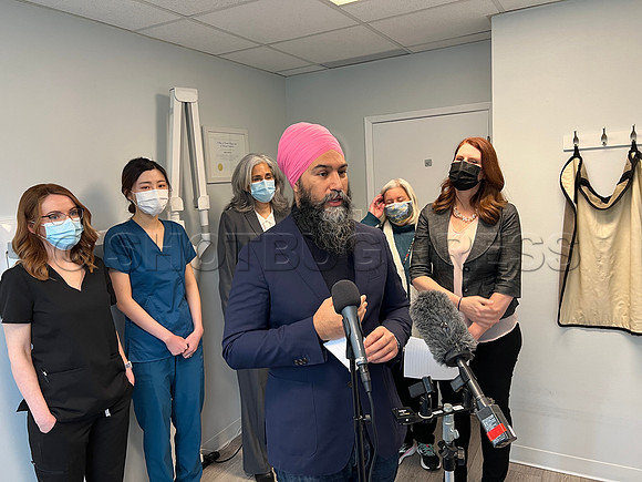 Jagmeet Singh speaks about dental care for Canadian
