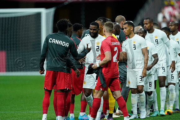 Canada win against Curaçao, 4-0, Men's National Soccer, Vancouver, Canada. 9 Jun 2022