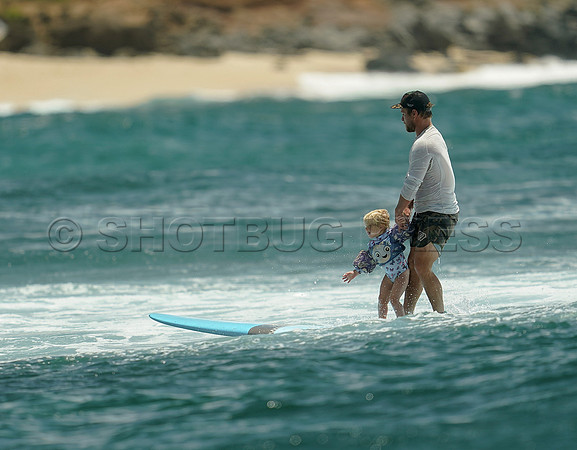Surf shots at Ho'okipa, in Paia, HI, USA, June 23, 2024.