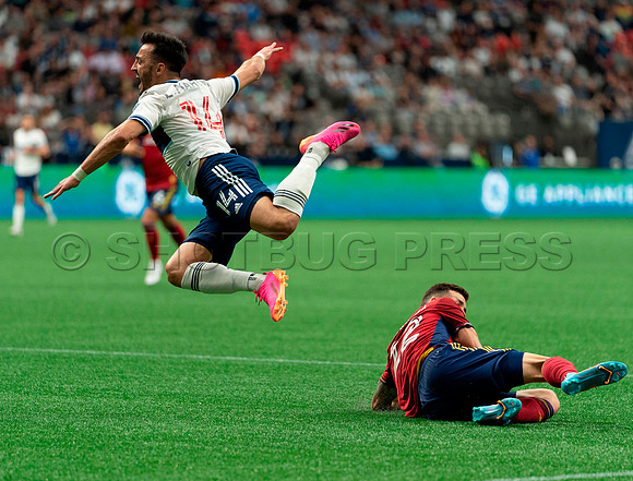 Wesley Shaw Real Salt Lake at Vancouver Whitecaps FC Vancouver 20220604 -102883