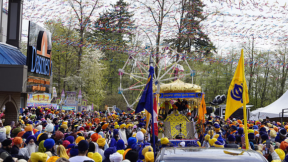 April 23, 2022 Gurdawara Sahib Dasmesh Darbar’s Vaisakhi celebration in Surrey