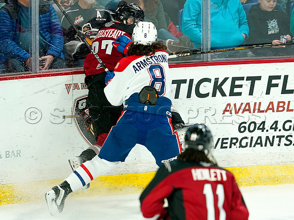 Wes Shaw- Spokane Chiefs at Vancouver Giants -282227