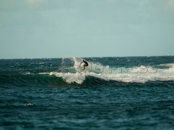 at Pipeline, in North Shore, HI, USA, May 24, 2024.