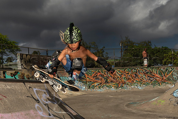 Feb 19, 2022, Sunset Beach Skatepark, North Shore, Oahu
