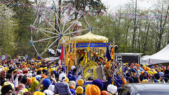 April 23, 2022 Gurdawara Sahib Dasmesh Darbar’s Vaisakhi celebration in Surrey