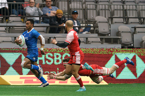 Highlights of the Canada Sevens Rugby at BC Place, Saturday, April 16, 2022