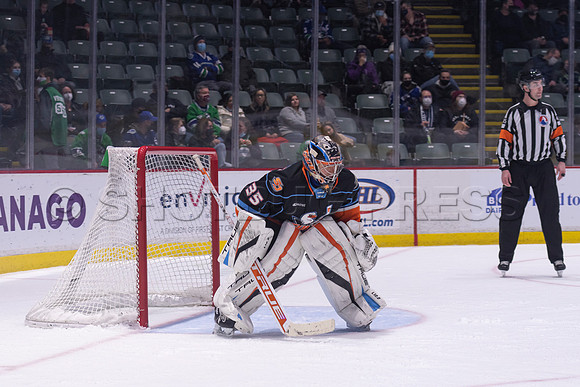 Abbotsford Canucks defeat San Diego Gulls 4-2 on Sunday, Jan 23, 2022 at Abbotsford Centre.