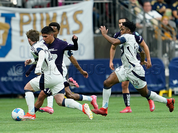 Wes Shaw Concacaf Champions Cup, Pumas UNAM Mexico at Vancouver Whitecaps FC 20250402 -308185