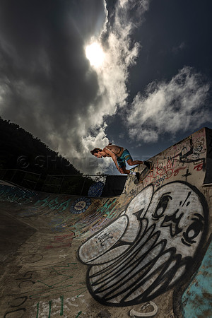 Feb 19, 2022, Sunset Beach Skatepark, North Shore, Oahu