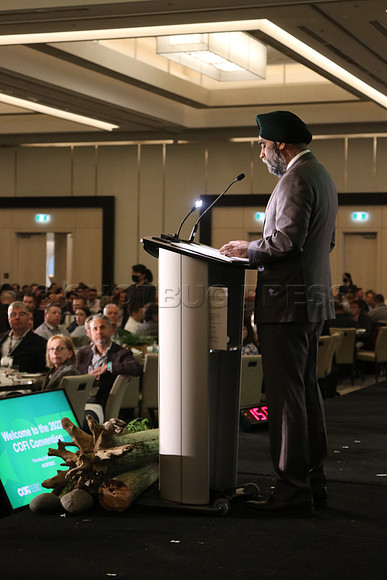 April 28, 2022, COFI BC Council Of Forest Industries, International Development Minister Harjit Sajjan,