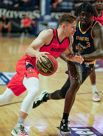 Edmonton Stingers at the Fraser Valley Bandits  in Langley, Canada, Jul 30 2022.