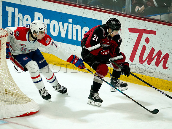 Wes Shaw- Spokane Chiefs at Vancouver Giants -282229