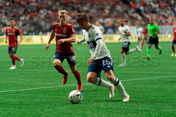 Wesley Shaw Real Salt Lake at Vancouver Whitecaps FC Vancouver 20220604 -102686