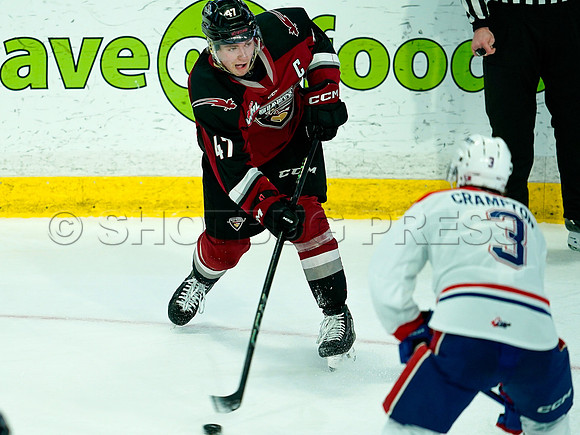 Wes Shaw- Spokane Chiefs at Vancouver Giants -282247