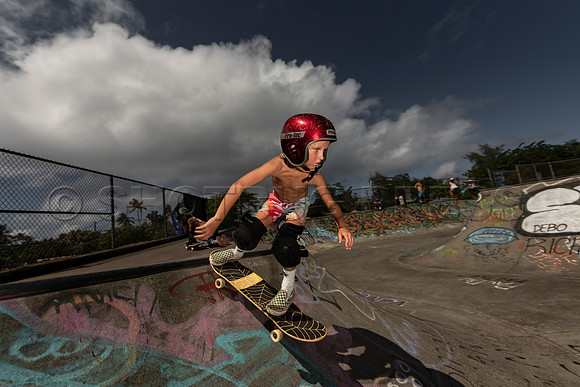 Feb 19, 2022, Sunset Beach Skatepark, North Shore, Oahu
