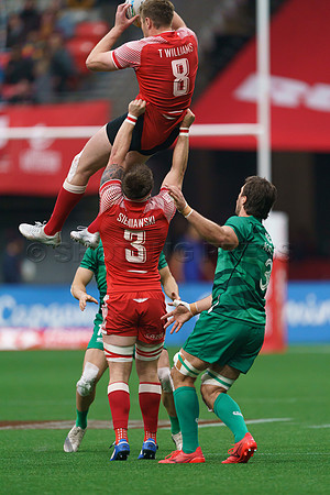 Vancouver, Canada, 17th April, 2022. Canada Sevens at BC Place
