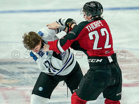 Wes Shaw Vancouver Giants make a 3rd period push to take the Wenantchee Wild 20250103 -274820