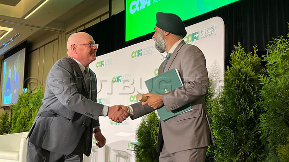 April 28, 2022, COFI BC Council Of Forest Industries, International Development Minister Harjit Sajjan,