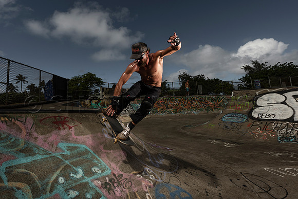 Feb 19, 2022, Sunset Beach Skatepark, North Shore, Oahu