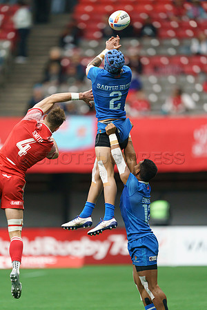 Highlights of the Canada Sevens Rugby at BC Place, Saturday, April 16, 2022