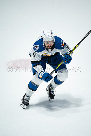 Sun, March 13, 2022 Abbotsford Canucks take Colorado Eagles 5–4 in OT at Abbotsford Event Centre in Abbotsford, BC