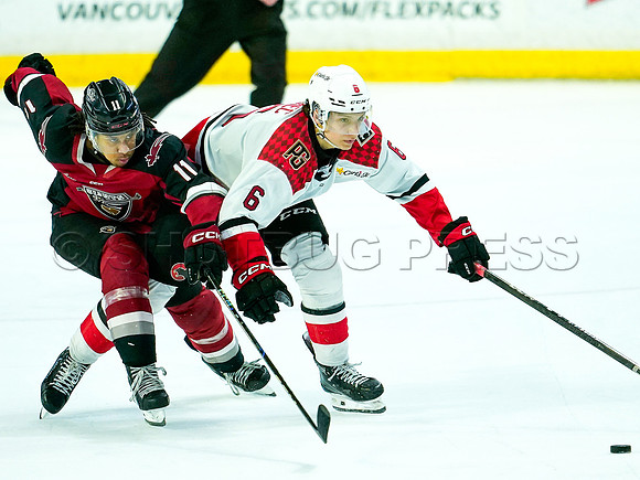 Wes Shaw Prince George Cougars at Vancouver Giants 20250217 -283785
