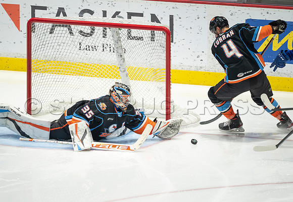 Abbotsford Canucks defeat San Diego Gulls 4-2 on Sunday, Jan 23, 2022 at Abbotsford Centre.