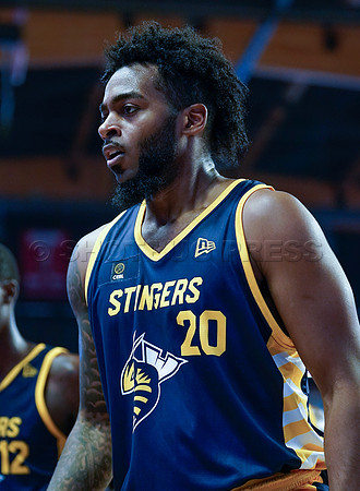 Edmonton Stingers at the Fraser Valley Bandits  in Langley, Canada, Jul 30 2022.