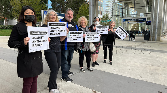 May 10, 2022 , National Day of action against anti-asian.