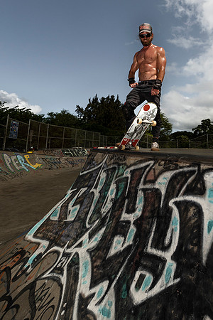 Feb 19, 2022, Sunset Beach Skatepark, North Shore, Oahu