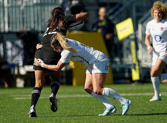 New Zealand defeated by England 31-49 at Willoughby Stadium, in Langley, BC, Canada, October 6, 2024.