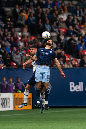 Sat, April 2, 2022 The Vancouver Whitecaps FC clinch a 1-0 win over Sporting Kansas City in Vancouver.