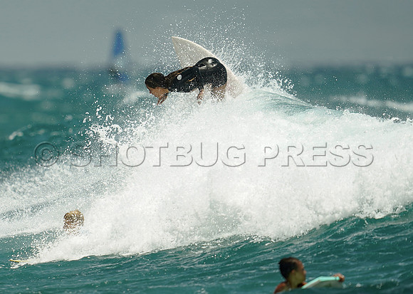Surf shots at Ho'okipa, in Paia, HI, USA, June 23, 2024.