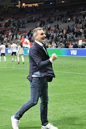 Sat, April 2, 2022 The Vancouver Whitecaps FC clinch a 1-0 win over Sporting Kansas City in Vancouver.