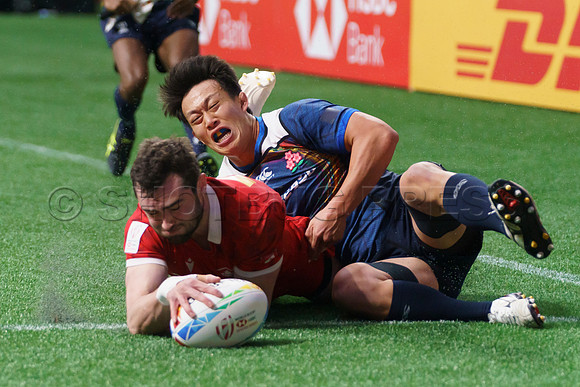 Sunday April 17, 2022, Highlights of the Canada Sevens Rugby at BC Place