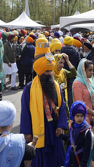 April 23, 2022 Gurdawara Sahib Dasmesh Darbar’s Vaisakhi celebration in Surrey
